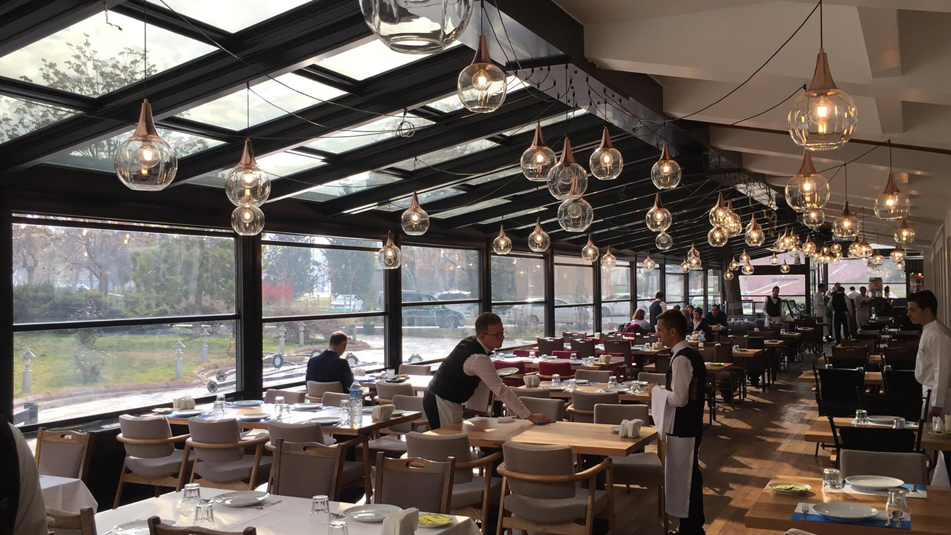 Retractable Glass Roof